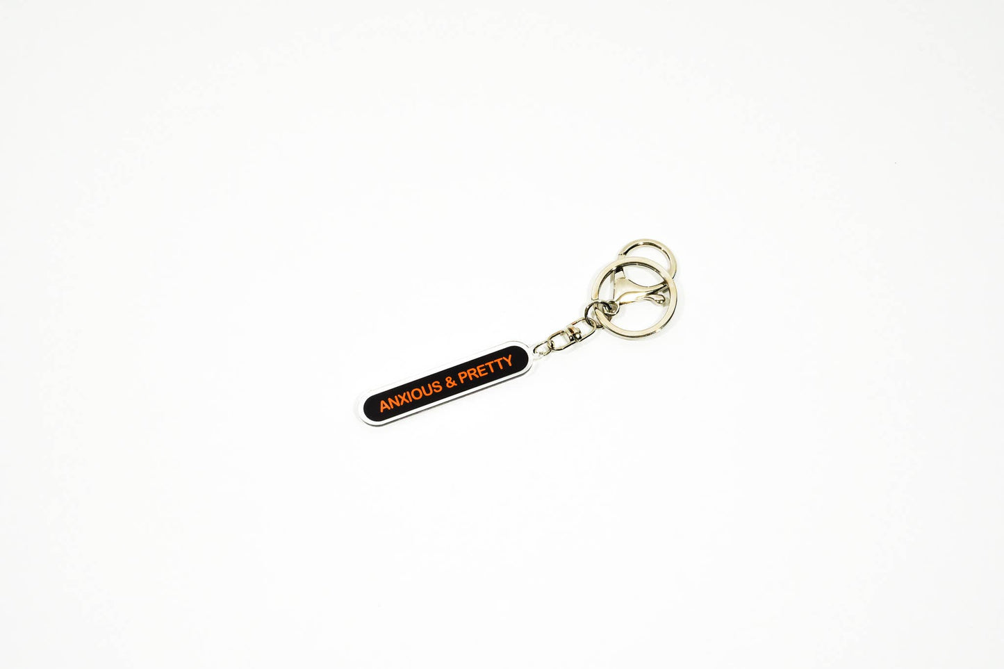 Anxious & Pretty keychain