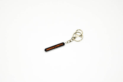 Anxious & Pretty keychain
