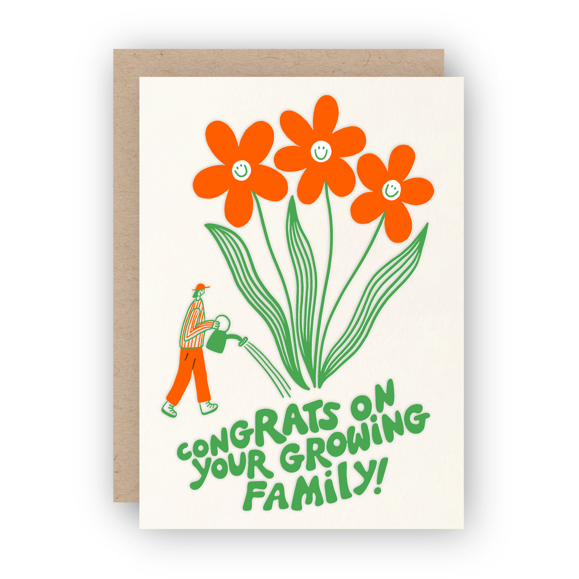 Congrats On Your Growing Family! Greeting Card