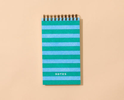 Blue-Green Pocket Size Spiral Notebook