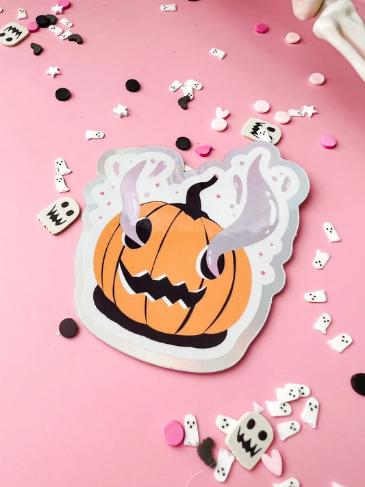 Smokey Pumpkin Sticker