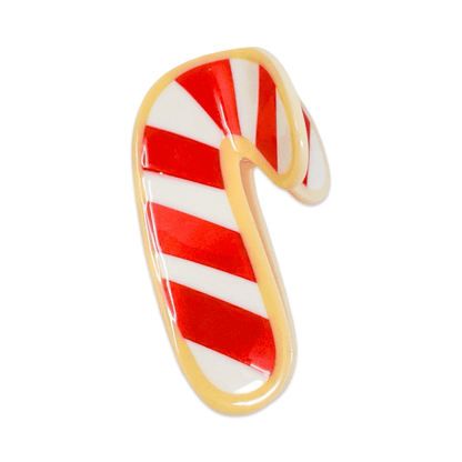 Candy Cane Midi Hair Claw