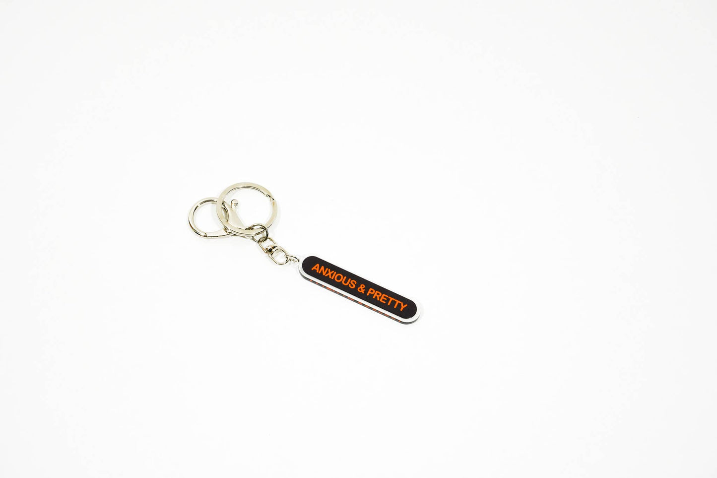 Anxious & Pretty keychain