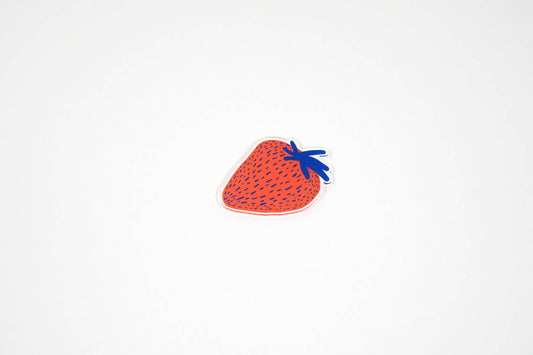 Strawberry acrylic magnet