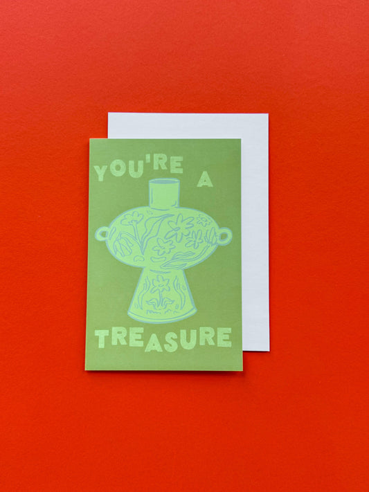 You're A Treasure Card