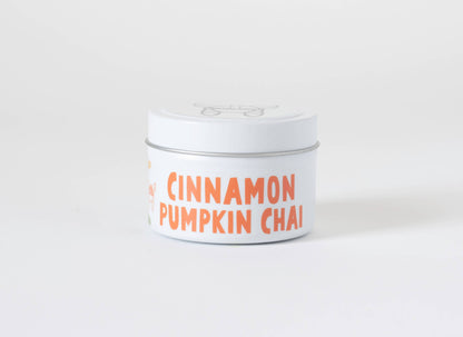 Cinnamon Pumpkin Chai Candle Tin