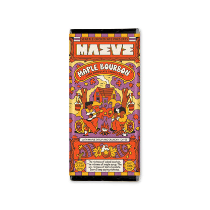 Maple Bourbon Truffle Bar