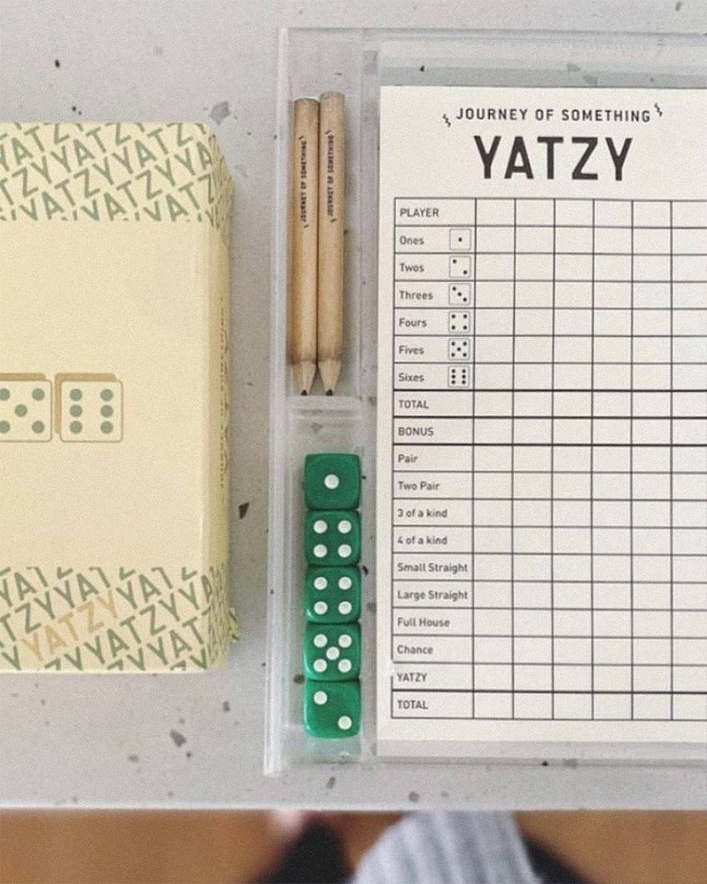 Yatzy Game Set