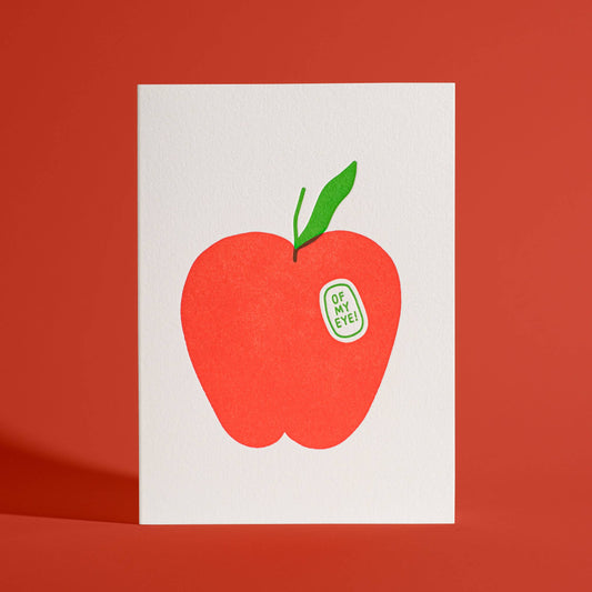 Apple of My Eye Greeting Card