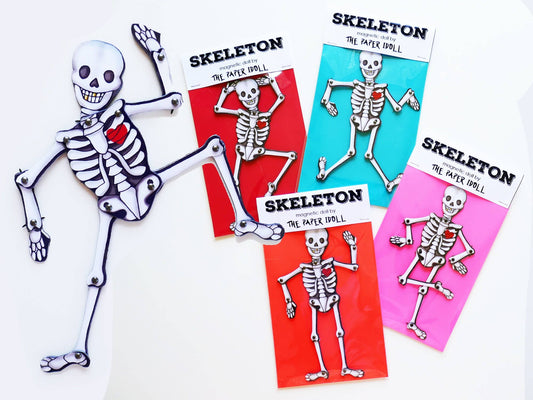 Posable Skeleton Magnet