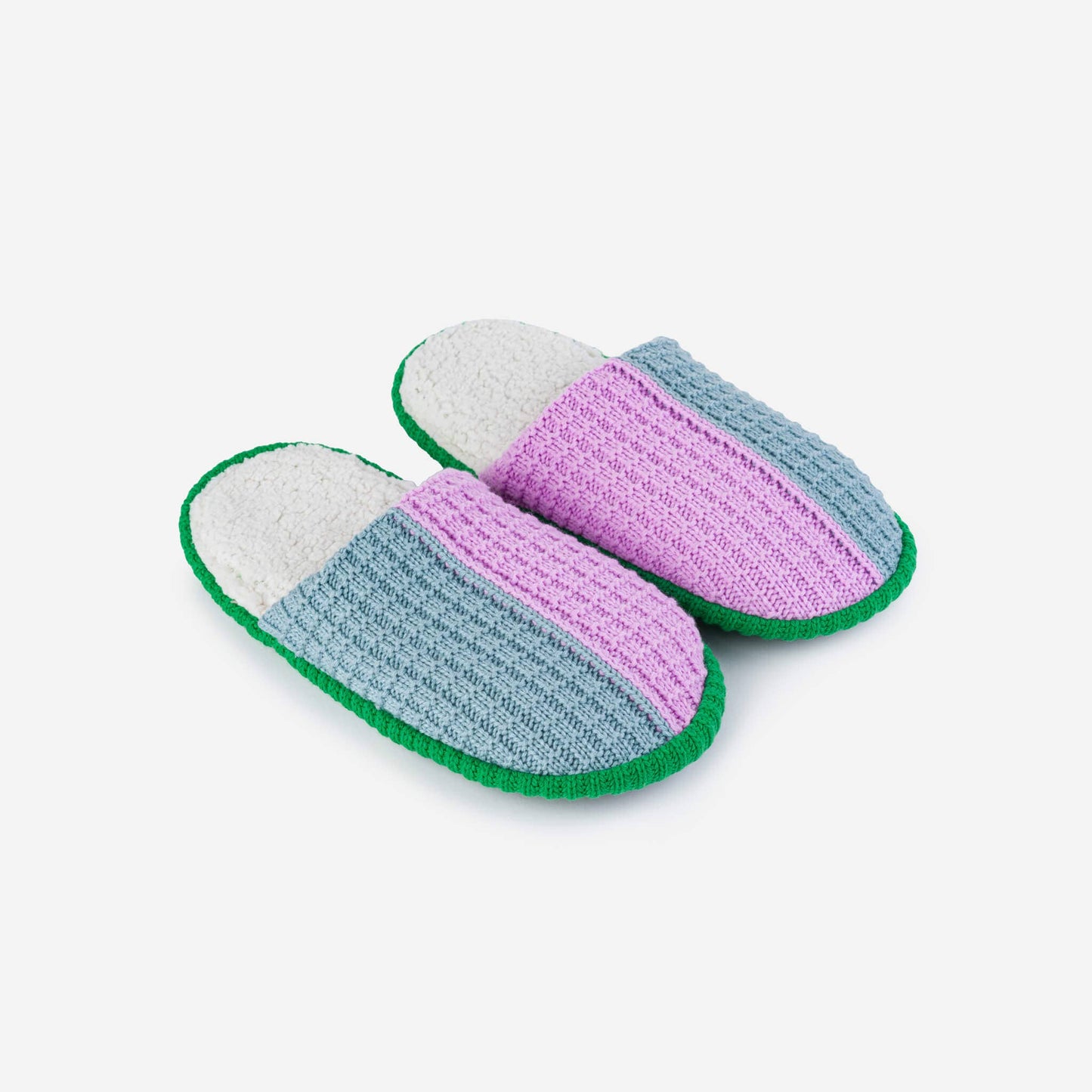 Stone Blue Lilac Slide Slippers