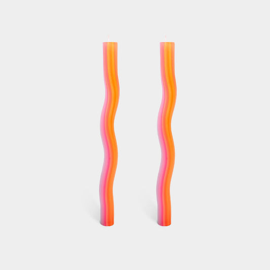 Orange Wiggle Candles