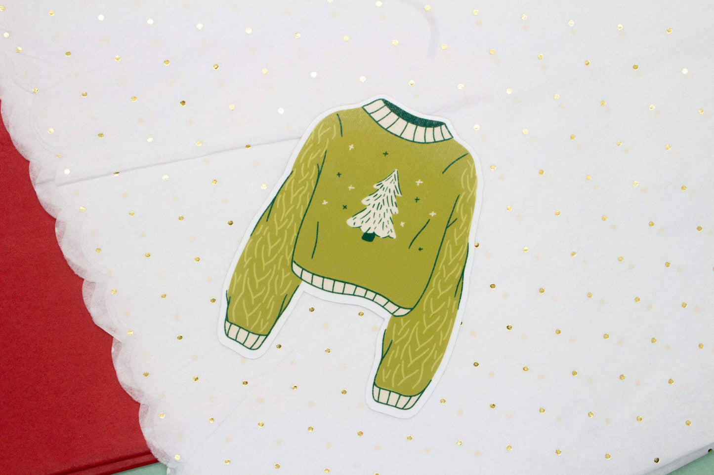 Christmas Sweater Sticker