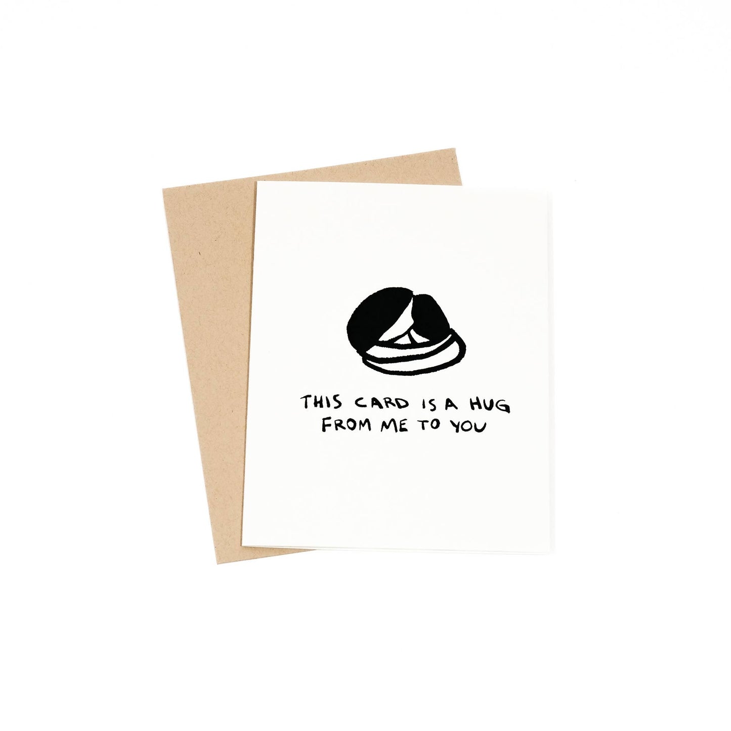 Hug from me to you - greeting card