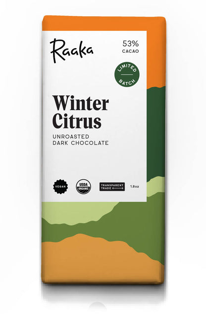 Winter Citrus Chocolate Bar