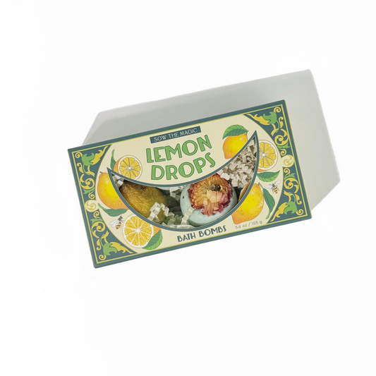 Lemon Drop Bath Bomb Gift Set