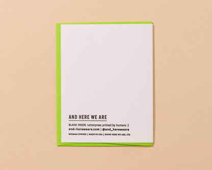 Happy Farter's Day Card