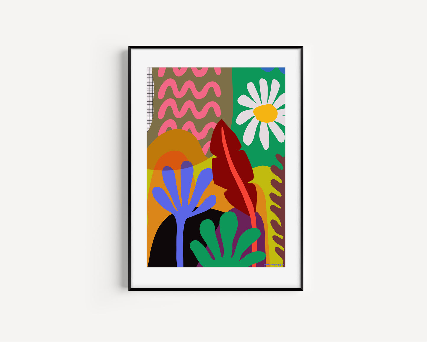 The Forest Floor Framed Art Print