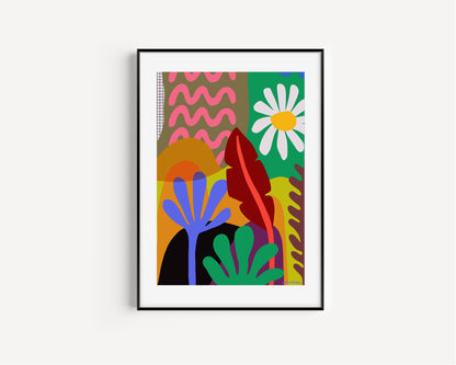 The Forest Floor Framed Art Print