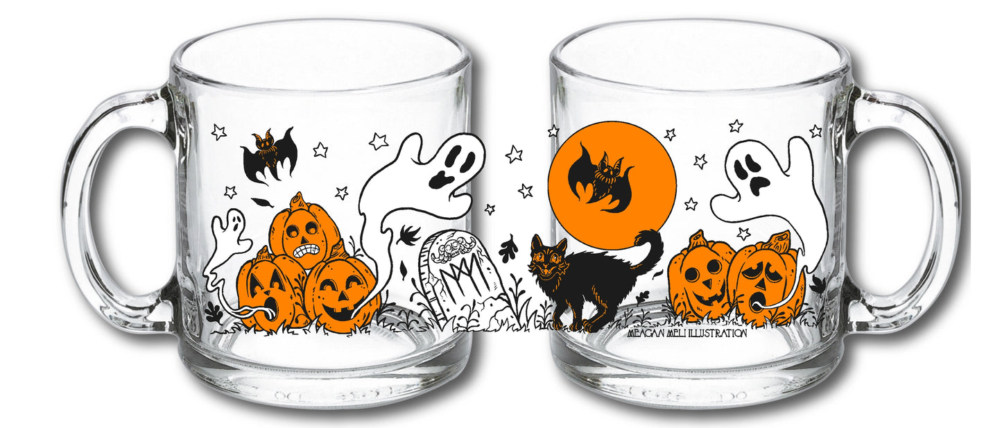 Hallowe'en Spree Glass Mug