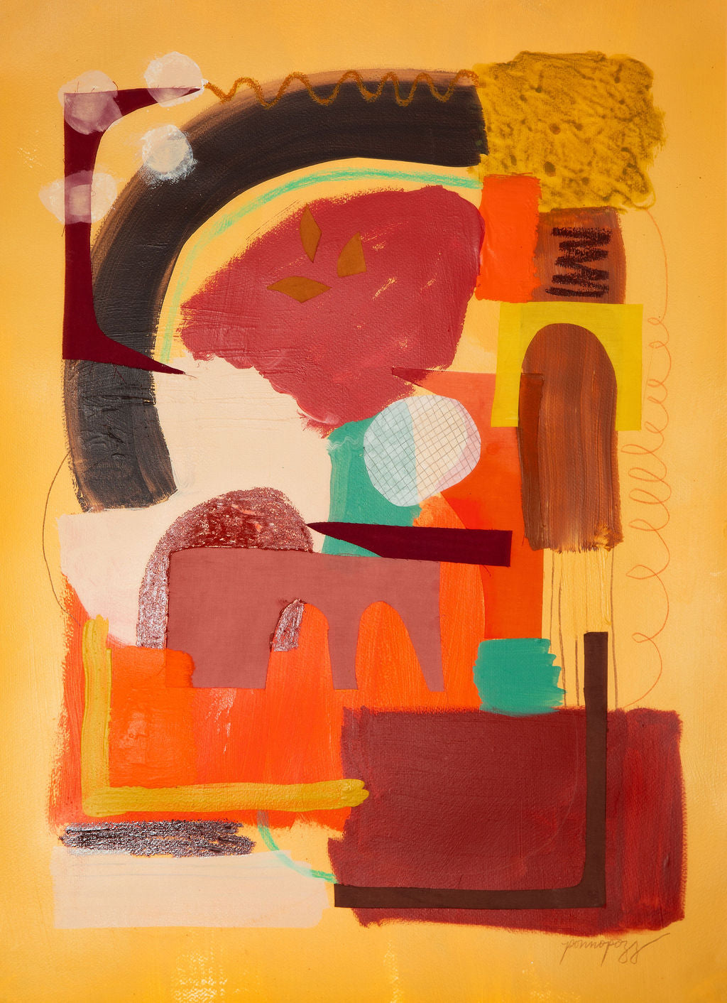 "Wisconsin Central" Original Painting - FREE SHIPPING