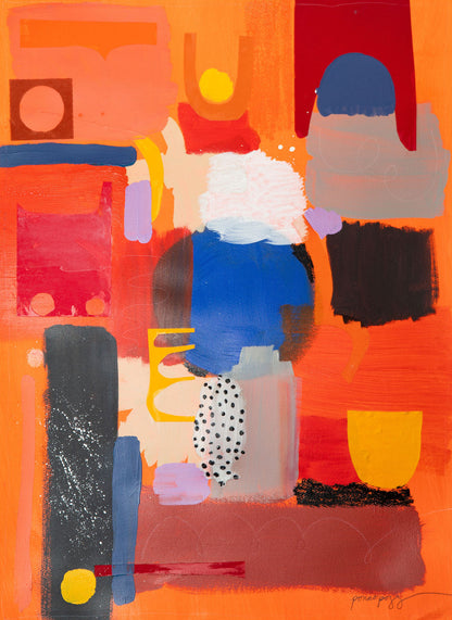 "South Shore Line" Original Painting - FREE SHIPPING