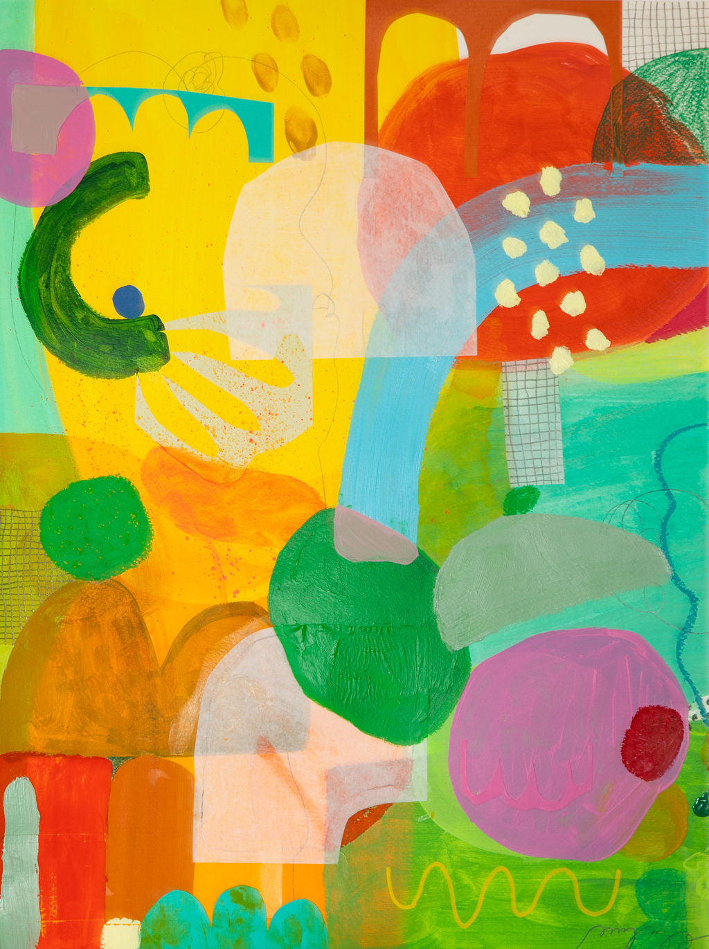 "On the Spot" Original Painting - FREE SHIPPING