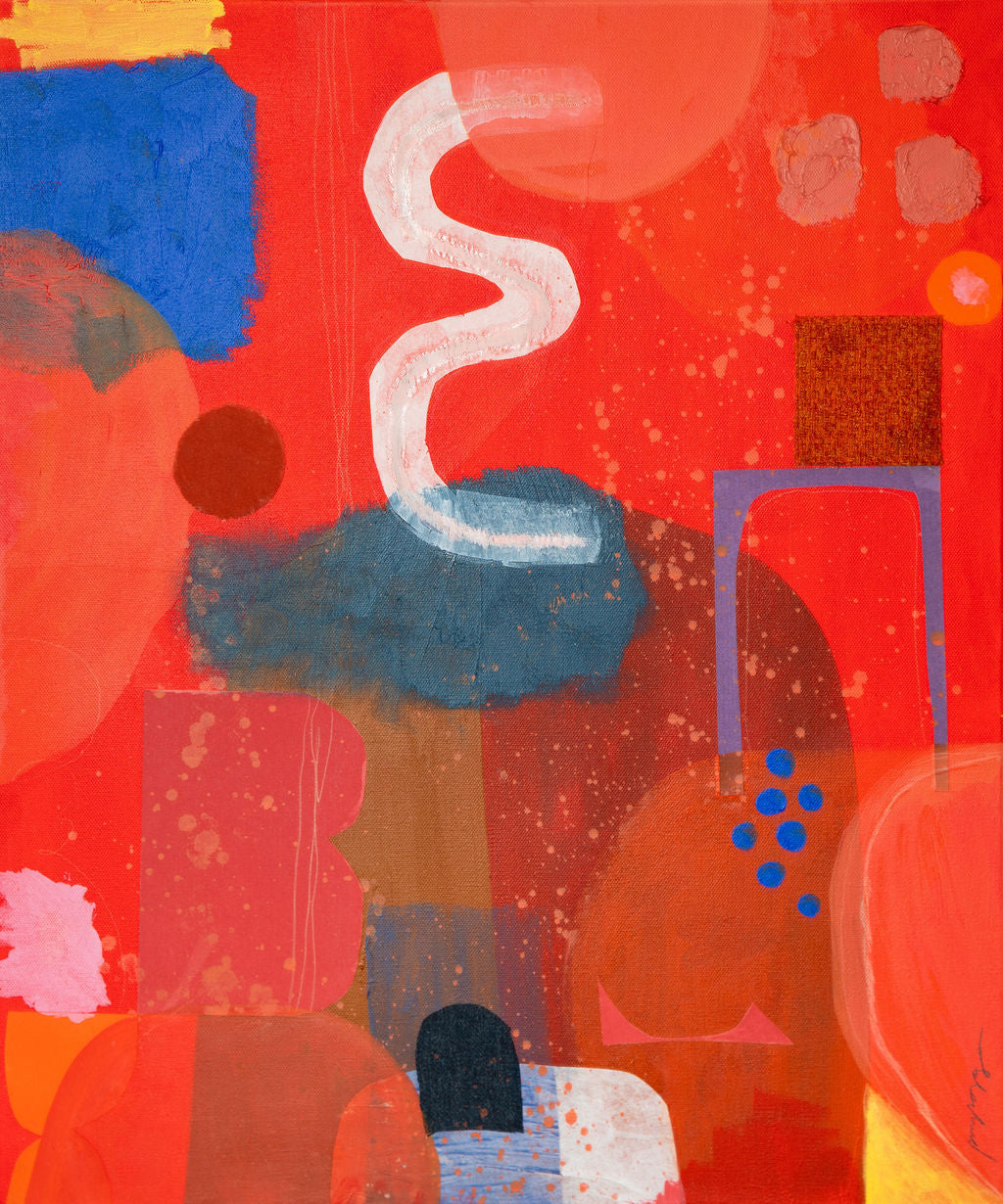 "Rock Island" Original Painting - FREE SHIPPING