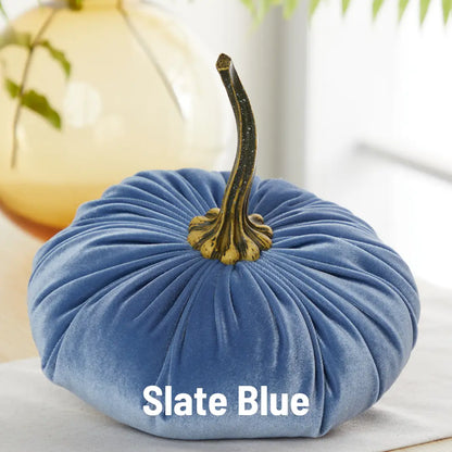 Extra Large Velvet Pumpkins