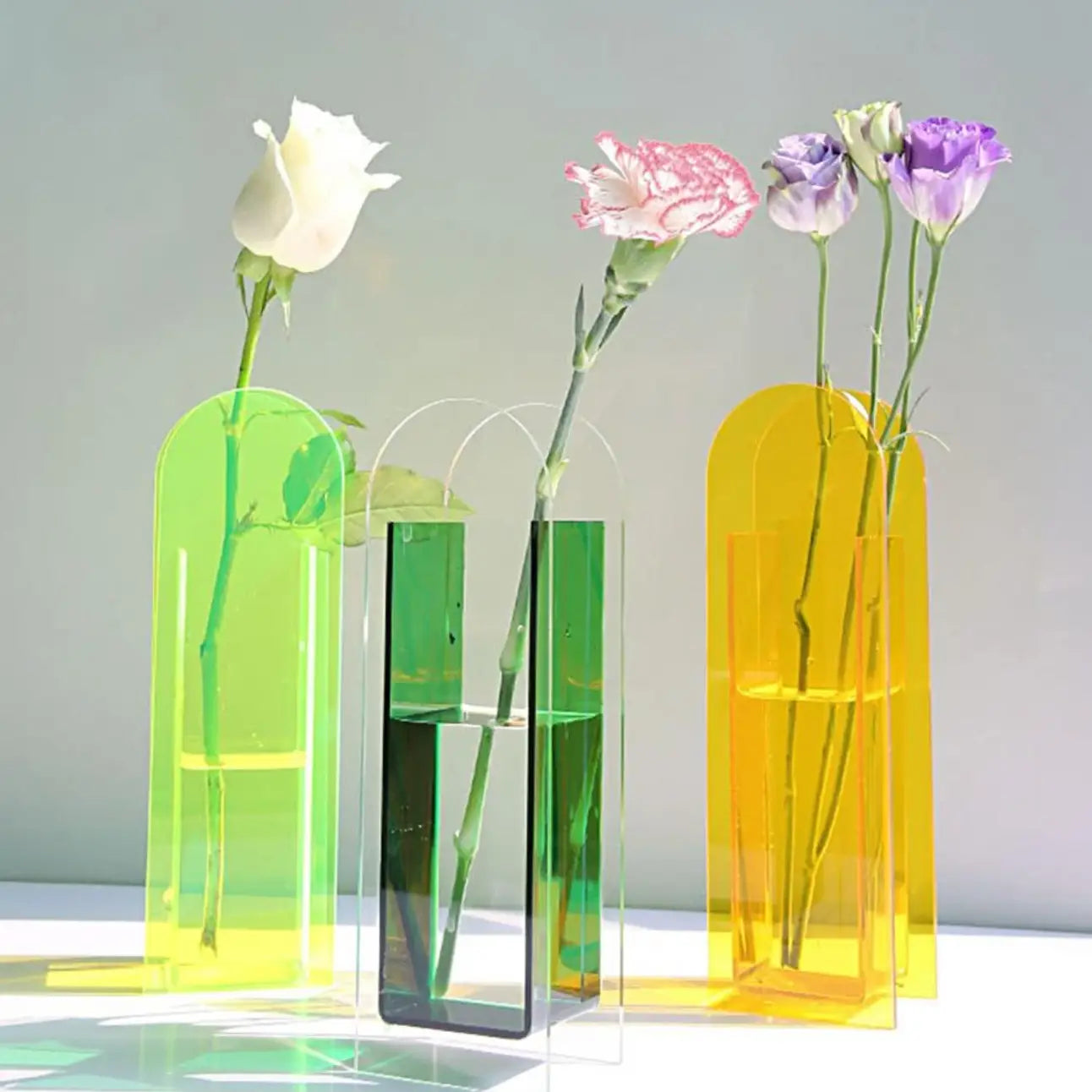 Translucent Acrylic Vase