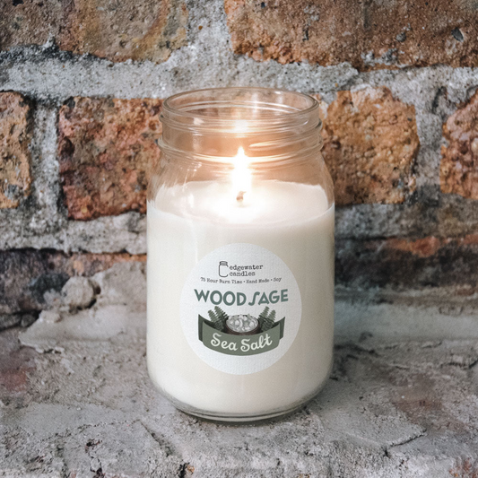 Wood Sage Sea Salt Candle