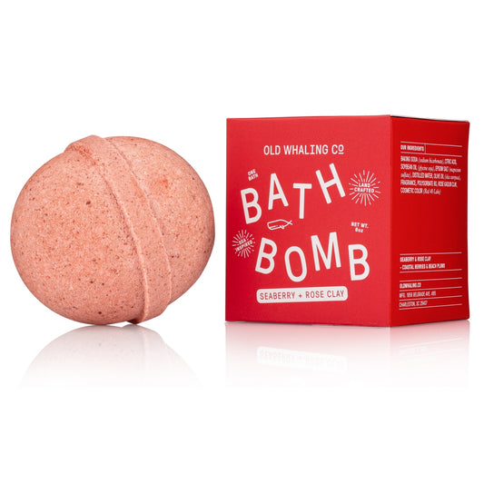 Seaberry & Rose Clay Salt Bath Bomb