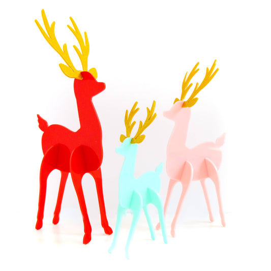 Warm Reindeer Holiday Decor