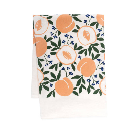 Peaches Tea Towel