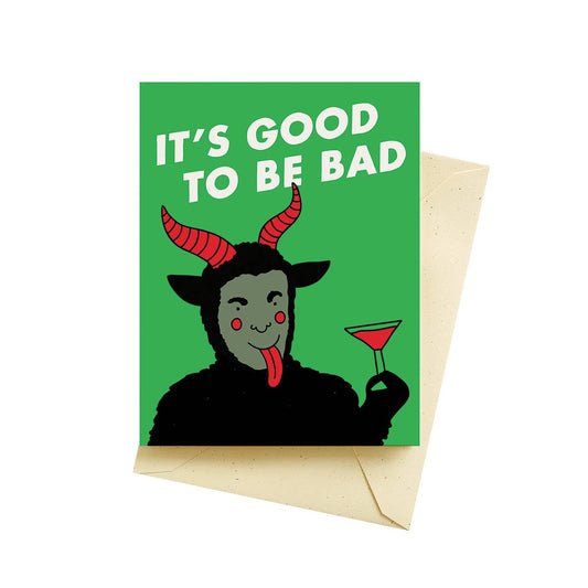 Krampus Holiday Card