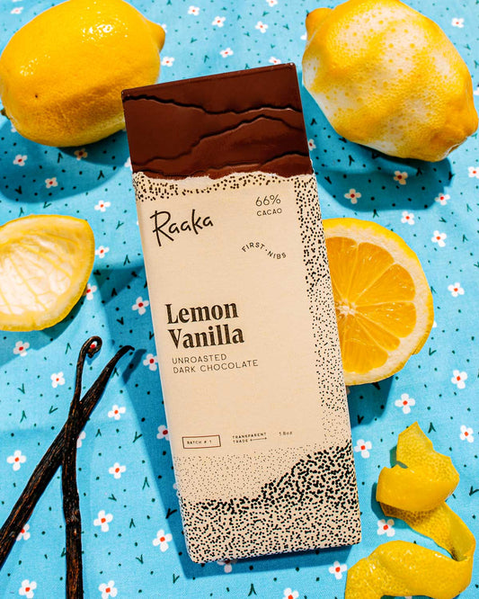 Lemon Vanilla Chocolate Bar