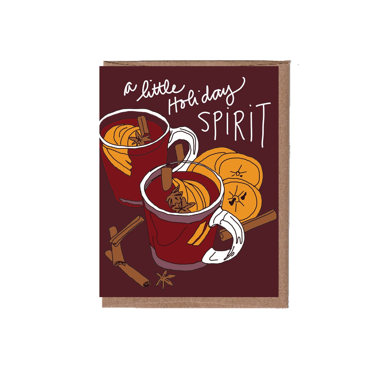 Scratch & Sniff Mulled Wine Greeting Card
