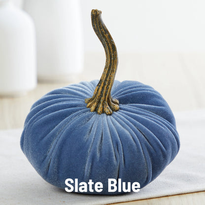 Small Velvet Pumpkins