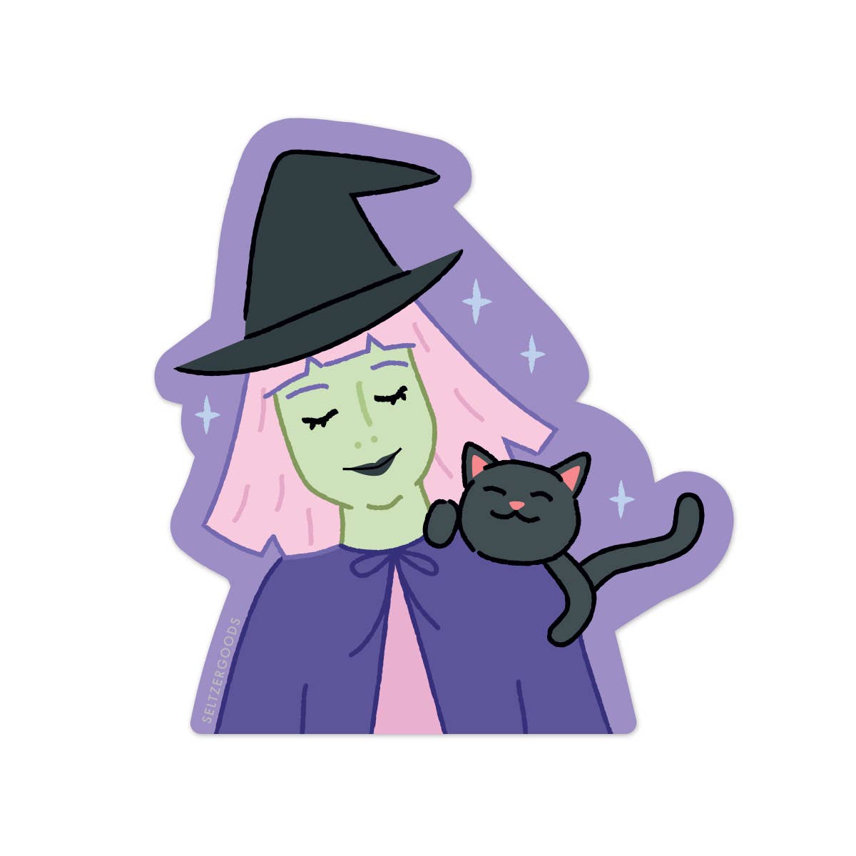 Witchy Pet Sticker