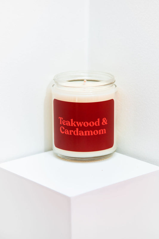 Teakwood and Cardamom Candle
