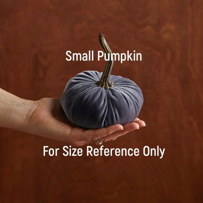 Small Velvet Pumpkins